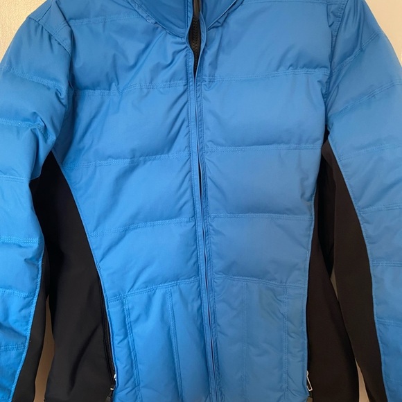 Obermeyer Goose Down Waterproof Snow Puffer Jacket Size 8 - Picture 4 of 16
